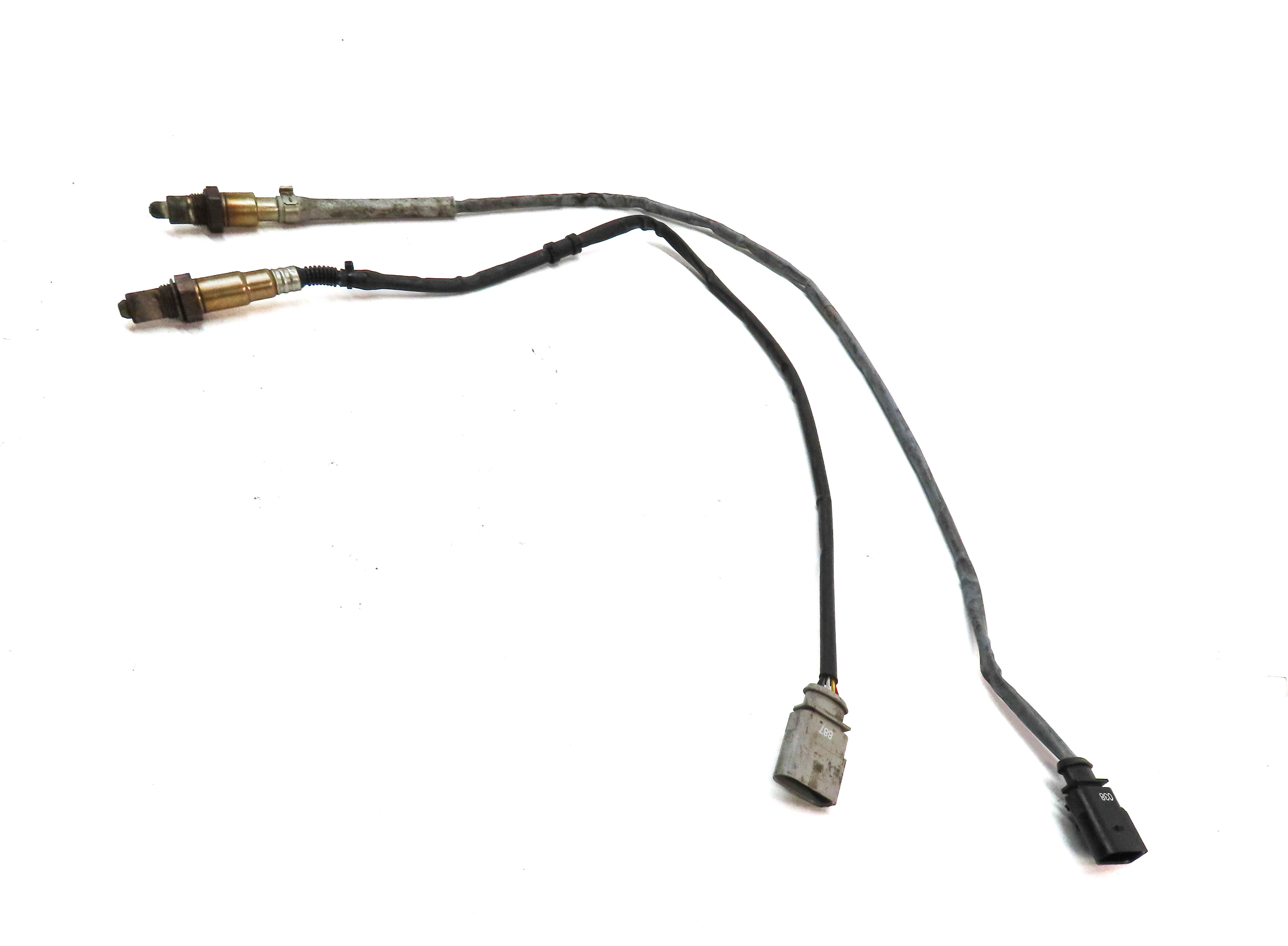 2015 AUDI S3 (8V) 2.0L (CYFB) ENGINE OXYGEN O2 LAMBDA PROBE SENSOR SET/2 — exact item pictured